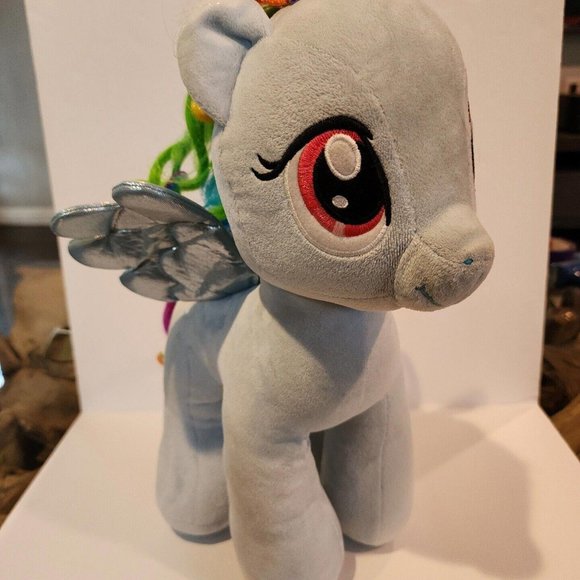 Build A Bear My Little Pony Rainbow Dash Large 16" Plush Stuffed Animal Doll Toy - Picture 2 of 9